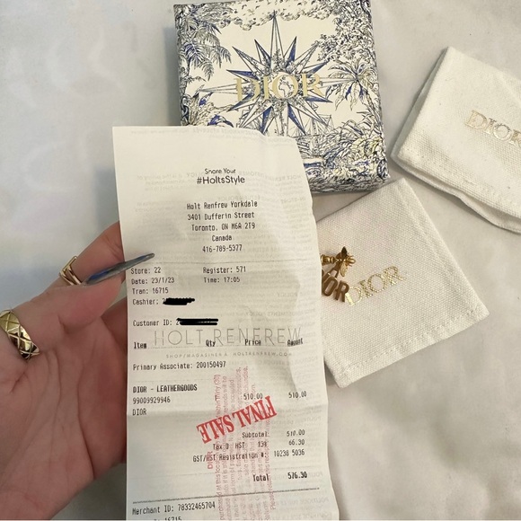 DIOR - DIO(R)EVOLUTION EARRINGS💛 - Picture 7 of 8